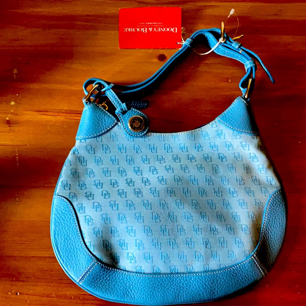 Dooney & Bourke blue shoulder bag